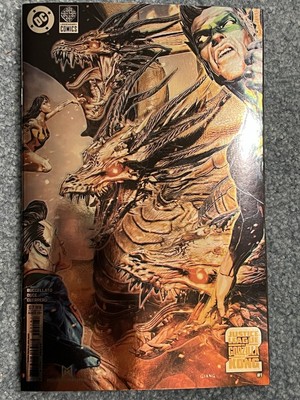 Justice League vs. Godzilla vs. Kong 2 1 John Giang Foil Variant Cover-image