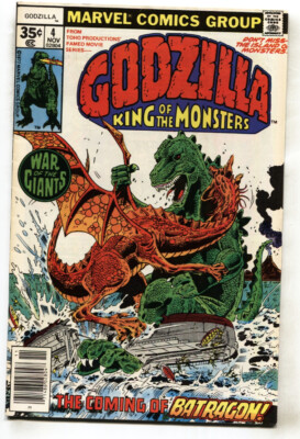GODZILLA #4 1978-MARVEL- comic book vf-image
