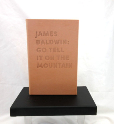 Go Tell It On The Mountain J Bladwin Vachetta Leather Bound Hardcover NATURAL-image