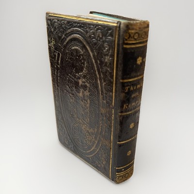 RARE! The Imitation Of Christ 1654 Thomas A Kempis Von Kempen German Sleeve Mini-image