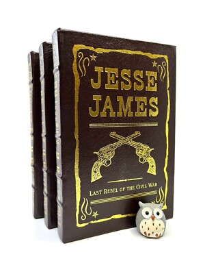 EASTON PRESS Outlaws of the West 3V Jesse James Butch Cassidy Billy the Kid-image