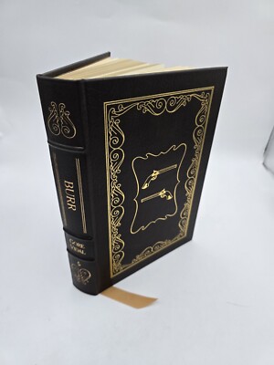 Easton Press BURR by Gore Vidal 1990 Leatherbound GUC-image