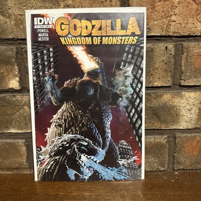 Godzilla Kingdom Of Monsters #1 Remarque And Signature By Def Shogun-image