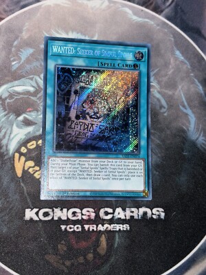 WANTED: Seeker of Sinful Spoils RA03-EN074 Secret Rare Yu-Gi-Oh!-image