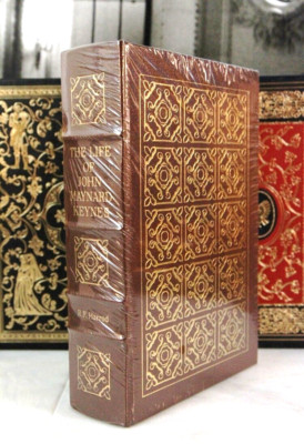 LIFE OF JOHN MAYNARD KEYNES Harrod - Easton Press - GREAT LIVES - SEALED-image