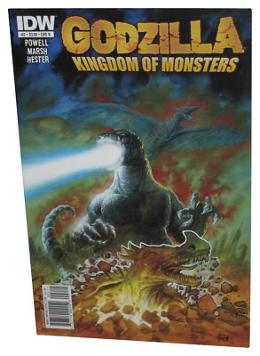 Godzilla Kingdom of Monsters (2011) IDW Cover B Comic Book Issue #2-image