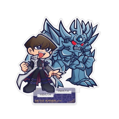Yu-Gi-Oh! Seto Kaiba & Obelisk the Tormentor Acrylic Stand Within 14cm-image