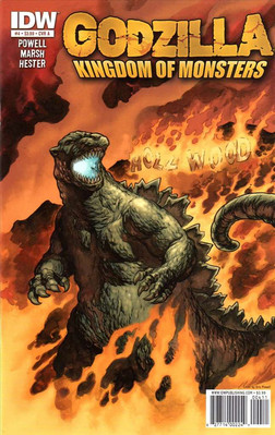 Godzilla: Kingdom of Monsters #4A VF; IDW | we combine shipping-image