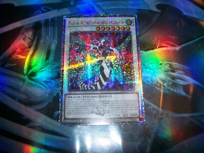 Clear Wing Synchro Dragon 1st Edition Quarter Century Secret Rare RA04-EN249-image