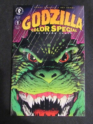 Godzilla Color Special #1 (1991, Dark Horse) Arthur Adams NM 9.4 G041-image