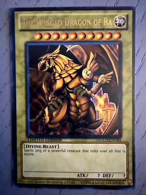 The Winged Dragon of Ra YGLD-ENG03 Limited Edition-image