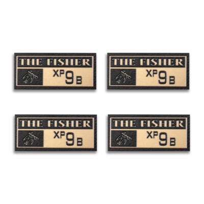 The Fisher XP9B Custom Made Speaker Badges 35mm(1.37