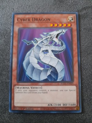 TCG Cyber Dragon EGO1-EN009 Egyptian God Deck: Obelisk the Tormentor 1st Edition-image
