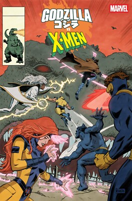 GODZILLA VS. X-MEN #1 PAOLO RIVERA GODZILLA MONSTERS HOMAGE-image