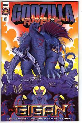 GODZILLA RIVALS VS GIGAN ONESHOT VARIANT-image