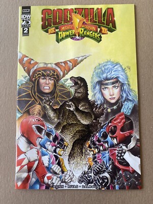 Godzilla vs. The Mighty Morphin Power Rangers II #2 (2024) Su Variant RI (1:10)-image
