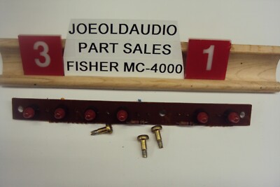 Fisher MC-4000 Combo Receiver LED Indicator Board. Tested. Parting Out MC-4000-image