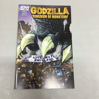 Godzilla Kingdom Of Monster #1 Alternate Universe Retailer Exclusive 2011 (GZ17)-image