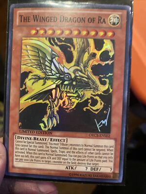 Yugioh! The Winged Dragon of Ra - ORCS-ENSE2 - Super Rare - Limited Edition Near-image