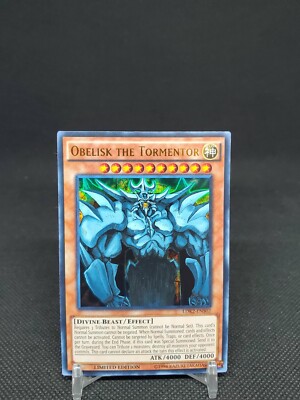 Obelisk The Tormentor LDK2-ENS02 Ultra Rare Limited Edition NM Yugioh Card-image