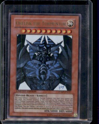 Obelisk The Tormentor - Ultra Rare Limited Edition JUMP-EN037 - HP - YuGiOh-image