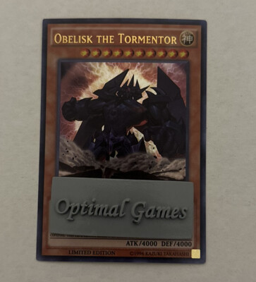 YUGIOH! Obelisk the Tormentor MVP1-ENSV5  Ultra Rare Limited Edition NM-image