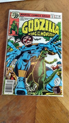 GODZILLA # 17 COMIC BOOK VF/NM MARVEL -image