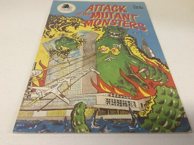 ATTACK OF THE MUTANT MONSTERS #1 ONE SHOT (A+ COMICS/1991/GODZILLA/0918287)-image