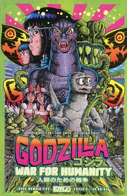Godzilla: War for Humanity #5B VF/NM; IDW | we combine shipping-image