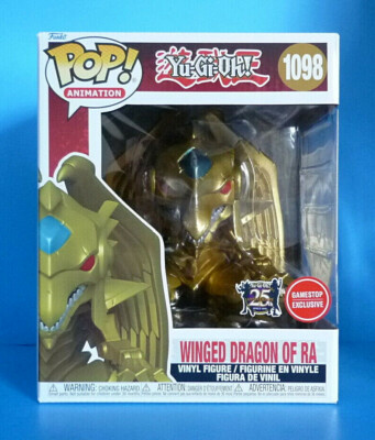 Funko Pop! Yu-Gi-Oh! Winged Dragon of Ra Metallic Gamestop Exclusive -image