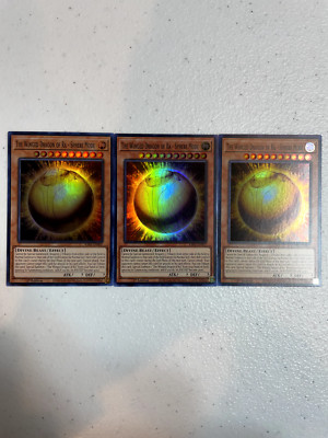 yugioh the winged dragon of ra - sphere mode super rare 3x ra01-en007 RA01-image