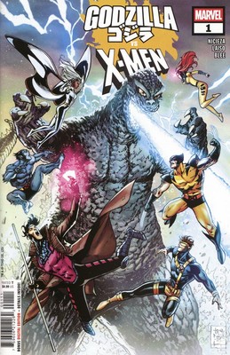 Godzilla vs. X-Men 1A 2025 Stock Image-image