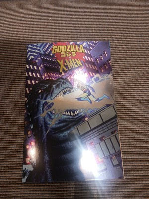 GODZILLA VS X-MEN #1 FOIL VARIANT MARVEL COMICS (2025) WOLVERINE CYCLOPS GAMBIT-image