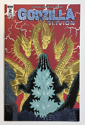 GODZILLA OBLIVION ISSUE #2 APRIL 2016 IDW PRODUCTIONS  Brian Churilla.-image