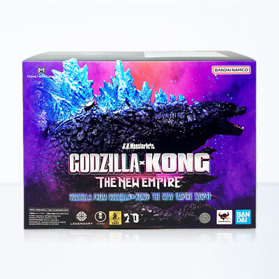 Bandai S.H.MonsterArts Godzilla x Kong New Empire Godzilla Figure In Stock USA-image