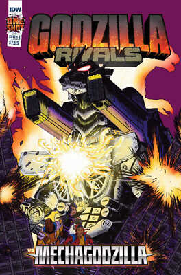 Godzilla Rivals: vs. Mechagodzilla Cover A (Martinez)-image