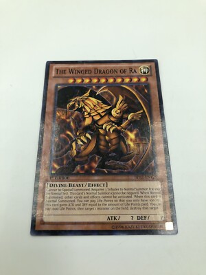 Yugioh The Winged Dragon of Ra BP02-EN126 Mosaic Rare 1st Edition LP-image