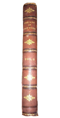 Large Antique Book The Men of New York 1898 Vol. 2 Geo Matthews & Co. Buffalo NY-image