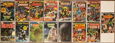 WEREWOLF BY NIGHT # 8,31,38. Marvel Chillers, The Tomb Of Dracula # 30,33 NM-image