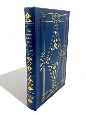 Three Legendary Outlaws Of The Old West Palladium Press Leather Bound 2008-image