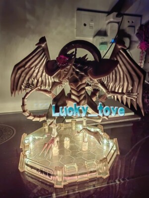 22cm Yu-Gi-Oh! The Winged Dragon of Ra Model Figure PVC Luminous Collection Toy-image