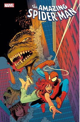 AMAZING SPIDER-MAN #58 LEO ROMERO GODZILLA VARIANT 9/25/24 NM-image