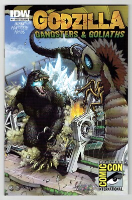 Godzilla: Gangsters and Goliaths #1 San Diego Comic Con NM--image