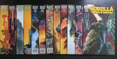 Godzilla Kingdom of Monsters 1-12 | NM- | Eric Powell covers. Complete. | 2011-image