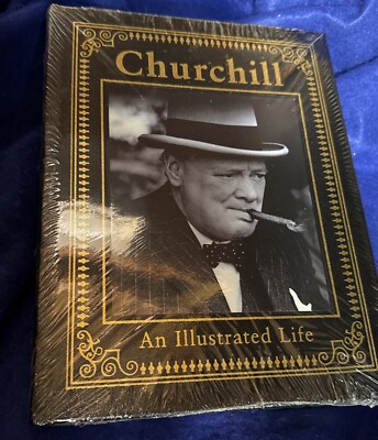 Churchill: An Illustrated Life, Brenda Ralph Lewis, Leather Binding, Gilt Edged-image