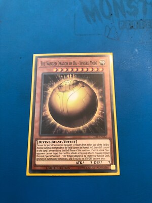 YUGIOH Super Rare The Winged Dragon Of Ra - Sphere Mode CIBR-ENSE2-image