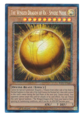 The Winged Dragon of Ra - Sphere Mode RA01-EN007 Prismatic Collector's Rare-image