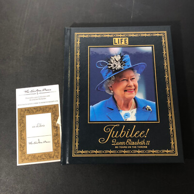 Time-Life JUBILEE QUEEN ELIZABETH II 60 Years on The Throne Easton Press Used-image