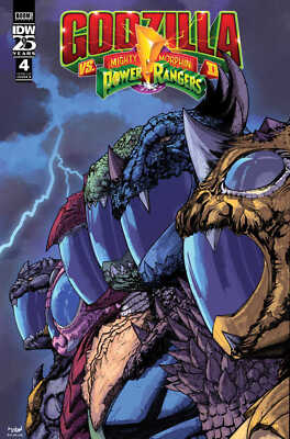 Godzilla vs. The Mighty Morphin Power Rangers II #4 Variant B (Sanchez)-image