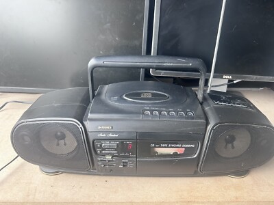 Vintage Fisher PHDS200 Portable Stereo AM/FM Radio CD Tape Cassette Boombox-image